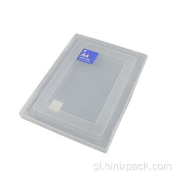 A4 Dokument Tray Hard Cover Plastic File Case